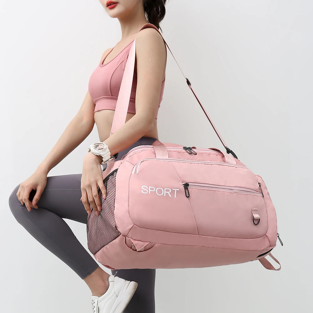 Travel & Gym Duffel Backpack – Convertible Bag for Gym, Sports & Travel