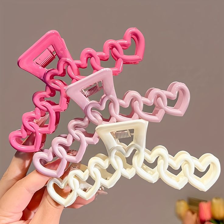 Heart-Shaped Hair Clips – Fun & Feminine Accessories