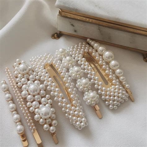 Pearl Hair Clips - Fashion Hairpins & Accessories