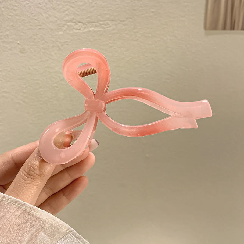 Crab Hair Clips – Stylish Shark Jelly Claw Clips for Women and Girls
