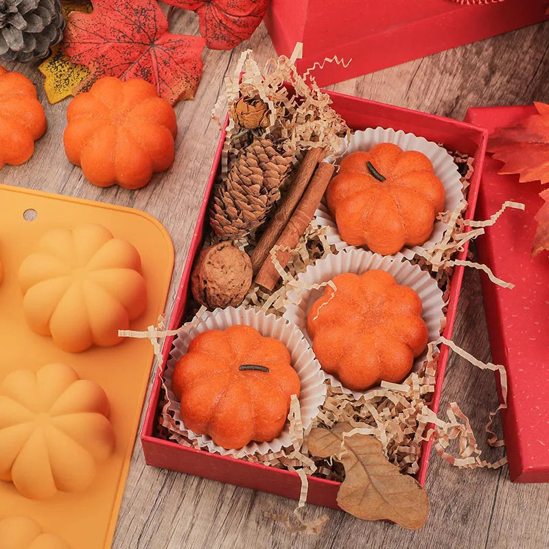 Pumpkin Silicone Mold — Fall Baking Essentials for Cozy Days