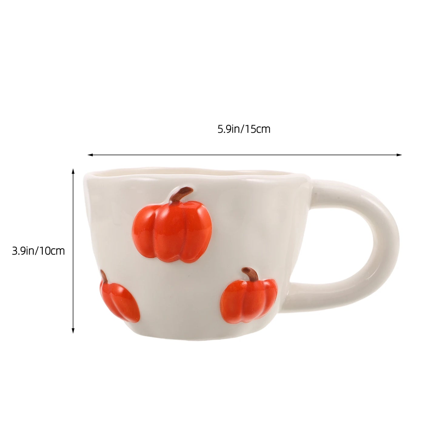 Pumpkin Mug — Cozy Ceramic Cup for Fall Mornings