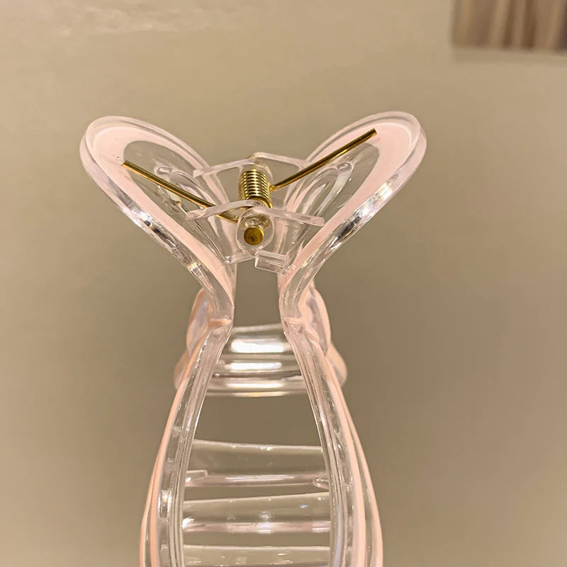 Crab Hair Clips – Stylish Shark Jelly Claw Clips for Women and Girls