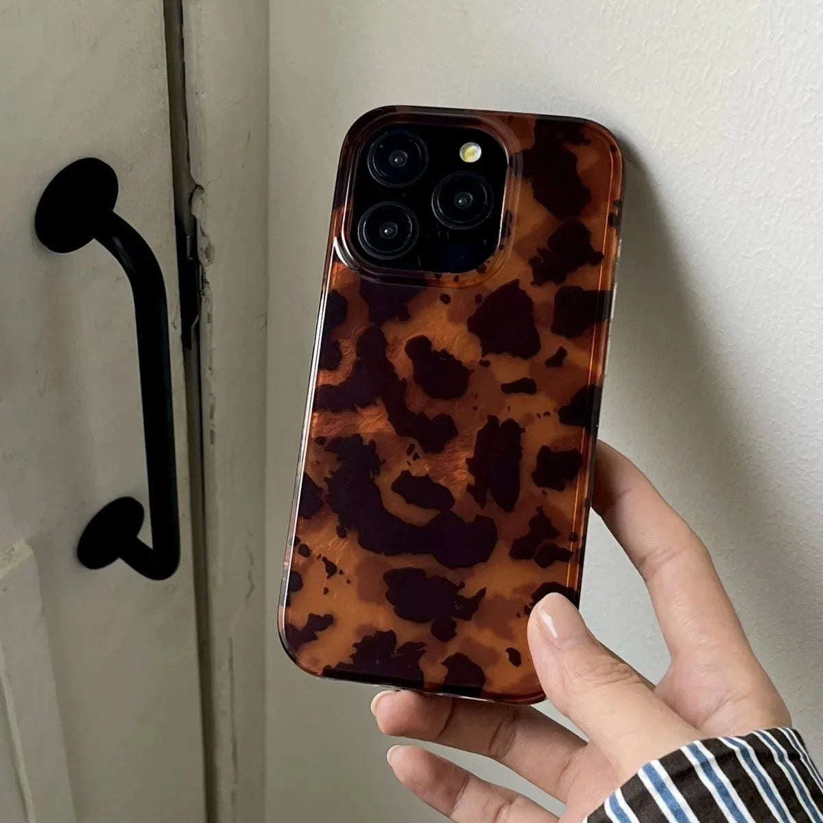 Tortoise Shell iPhone Case — Timeless Elegance, Modern Protection