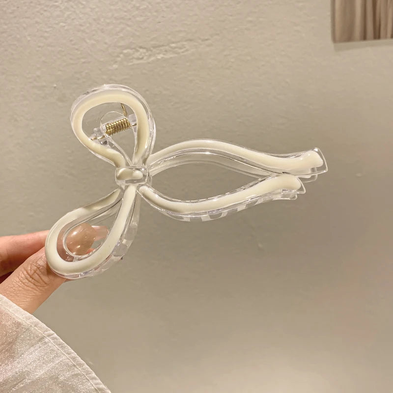 Crab Hair Clips – Stylish Shark Jelly Claw Clips for Women and Girls