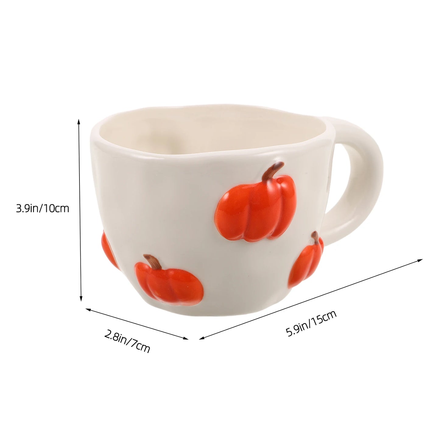 Pumpkin Mug — Cozy Ceramic Cup for Fall Mornings