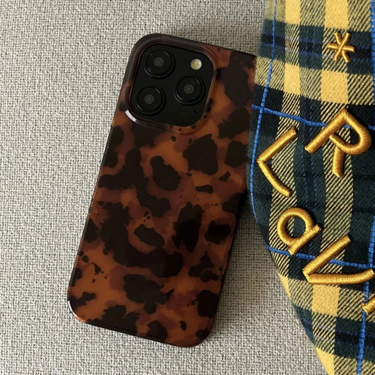 Tortoise Shell iPhone Case — Timeless Elegance, Modern Protection
