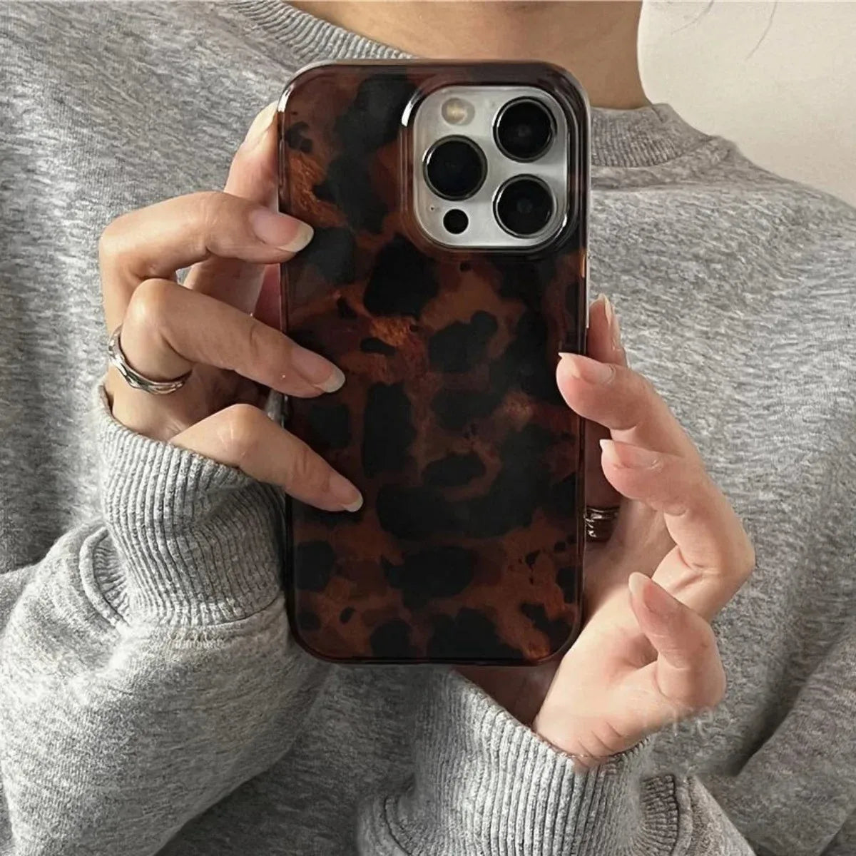 Tortoise Shell iPhone Case — Timeless Elegance, Modern Protection