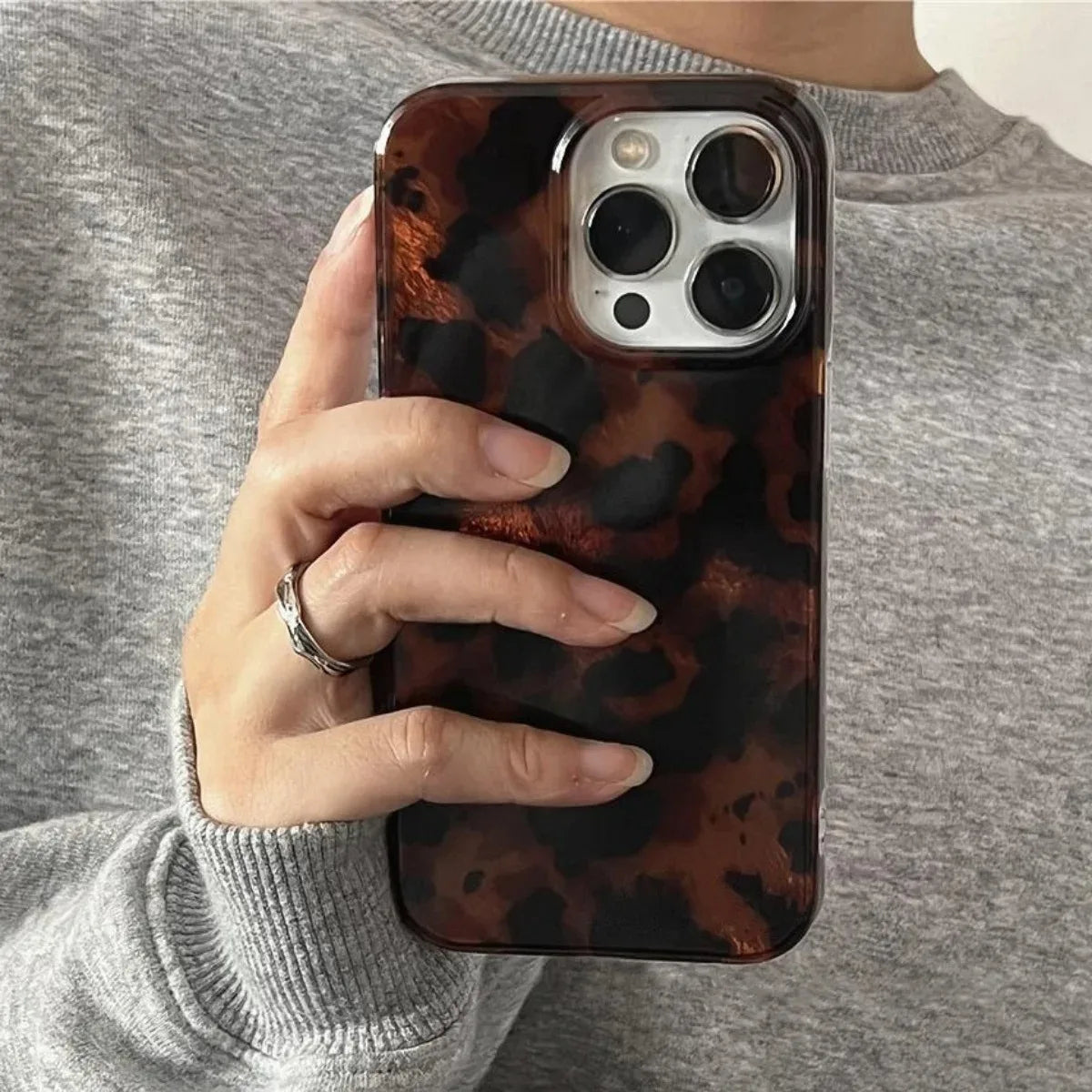 Tortoise Shell iPhone Case — Timeless Elegance, Modern Protection