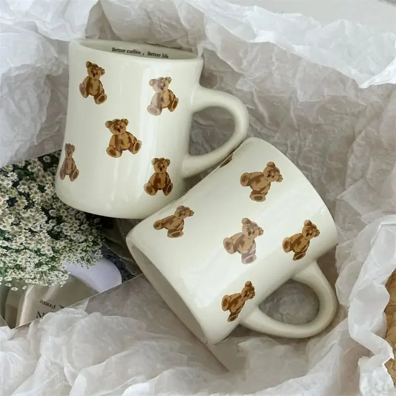 Teddy Bear Mug — Cozy Ceramic Cup for Warm Fall Moments