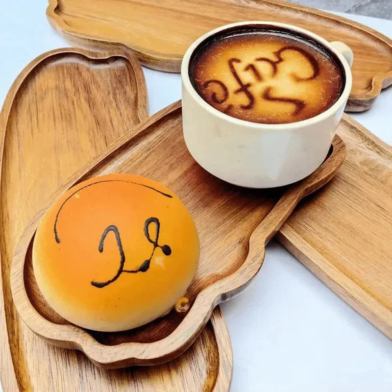 Wooden Cloud Tray — Natural Charm for Every Corner