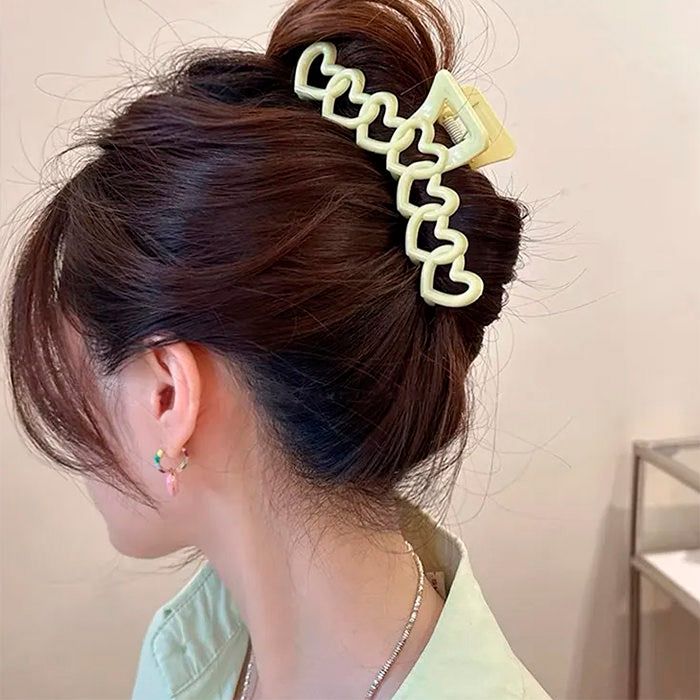 Heart-Shaped Hair Clips – Fun & Feminine Accessories