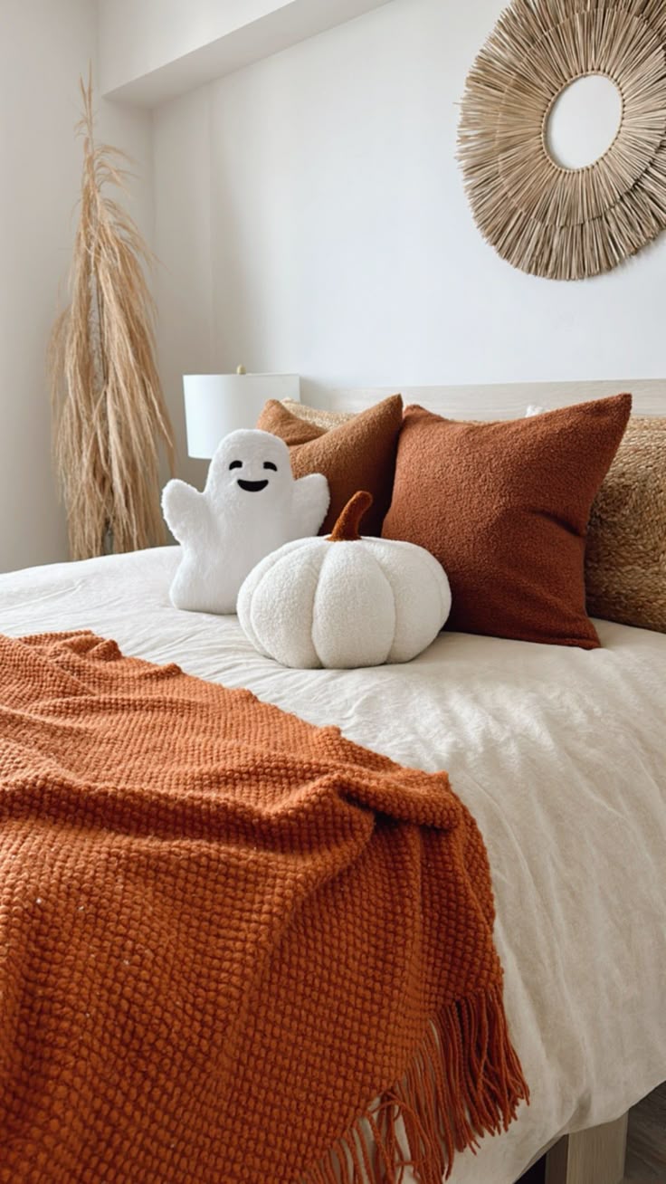 Plush Pumpkin Décor — Soft & Cozy Fall Accents