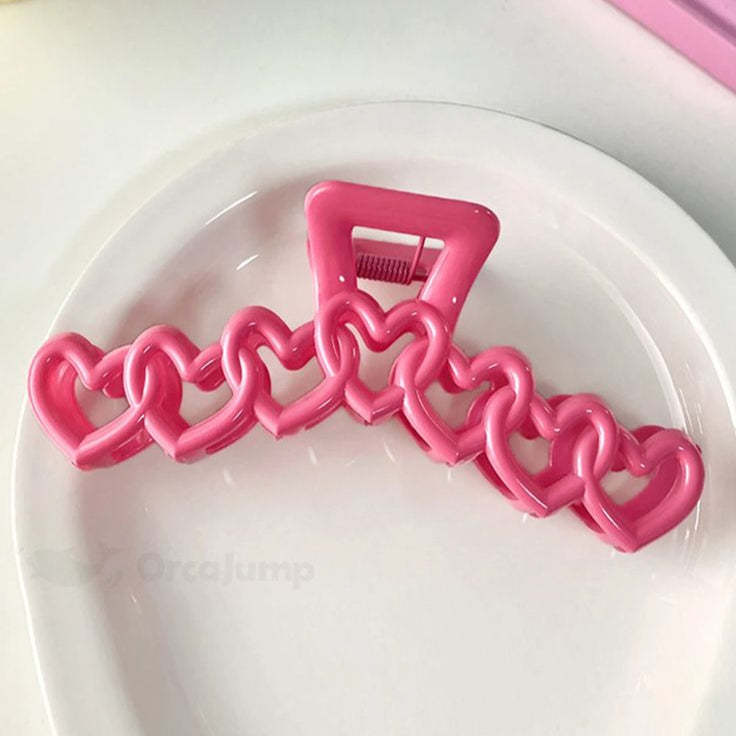 Heart-Shaped Hair Clips – Fun & Feminine Accessories