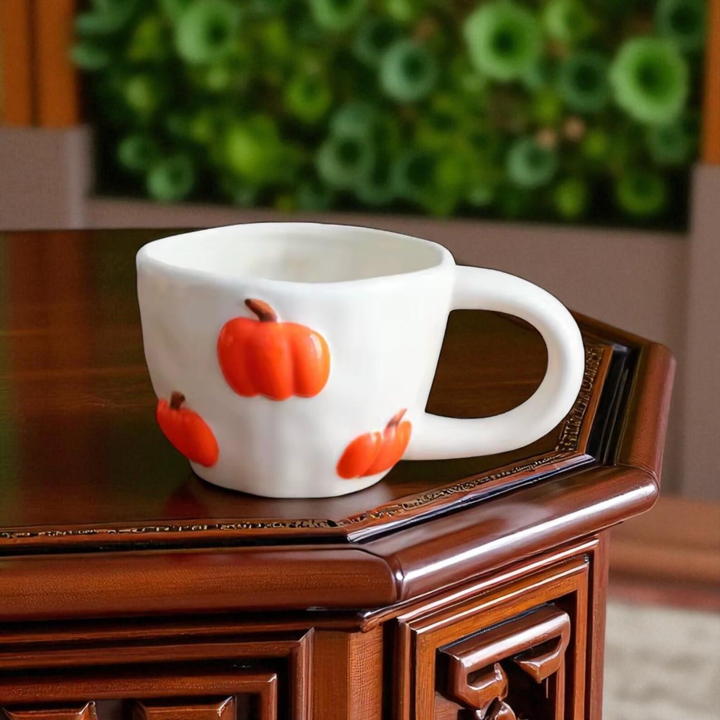 Pumpkin Mug — Cozy Ceramic Cup for Fall Mornings