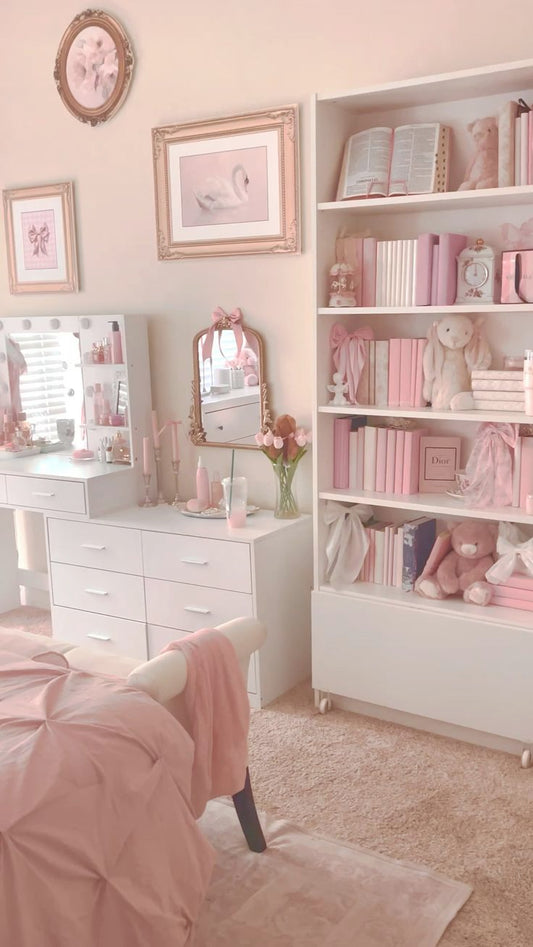 How to Create a Romantic Bedroom with Soft Pastels & Textures