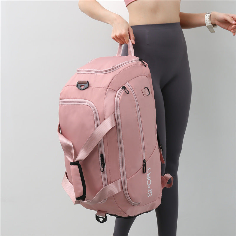 Travel & Gym Duffel Backpack – Convertible Bag for Gym, Sports & Travel