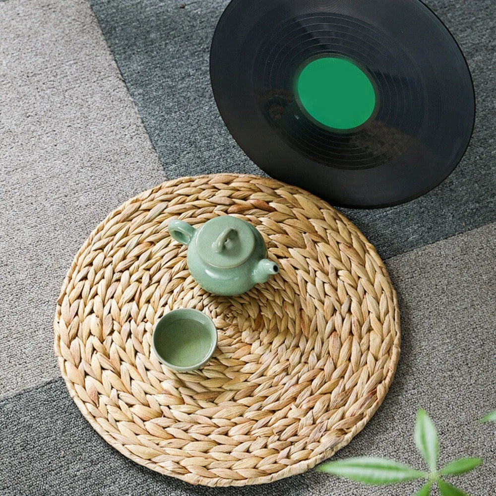 Autumn Woven Placemat – Natural Handcrafted Mat for Warm Fall Tablescapes