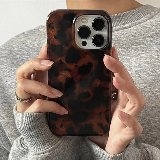 Tortoise Shell iPhone Case — Timeless Elegance, Modern Protection