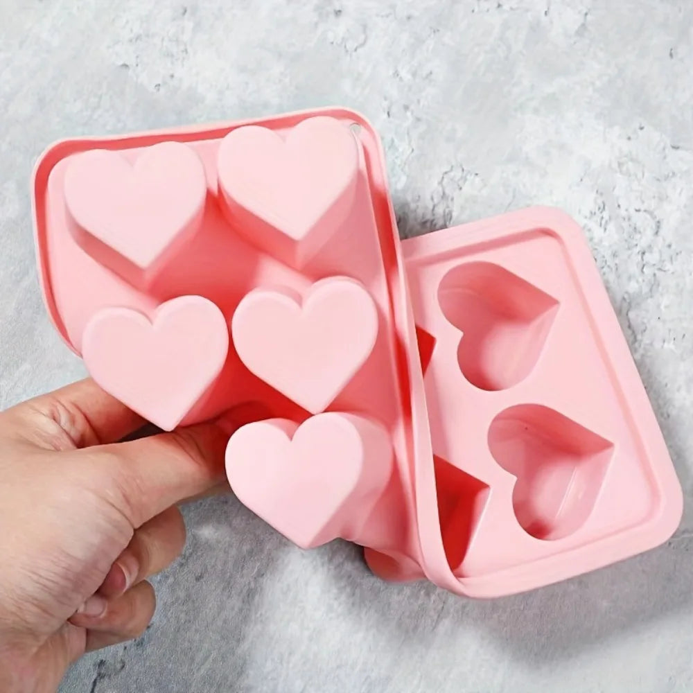 Pink Love Heart Ice Mold – Valentine’s Day Essential