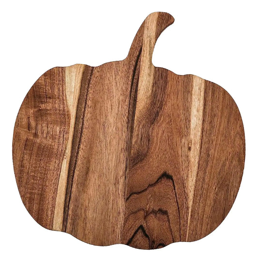 Pumpkin Shaped Wooden Board — Autumn’s Cozy Touch for Every Table