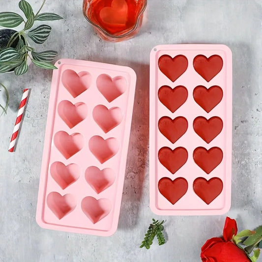 Pink Love Heart Ice Mold – Valentine’s Day Essential