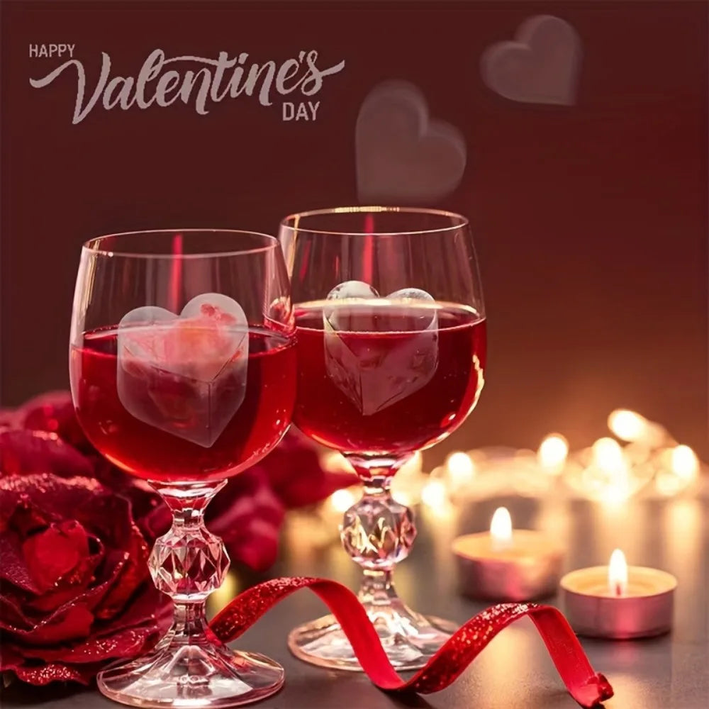 Pink Love Heart Ice Mold – Valentine’s Day Essential
