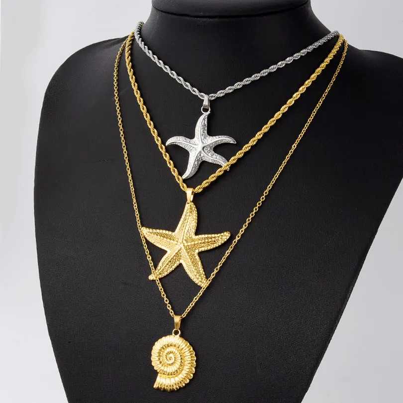 Sea Charm Necklace | Coastal Girl Jewelry - Image 5