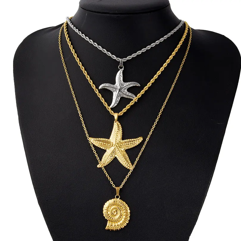 Sea Charm Necklace | Coastal Girl Jewelry - Image 3