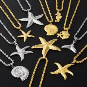 Sea Charm Necklace | Coastal Girl Jewelry
