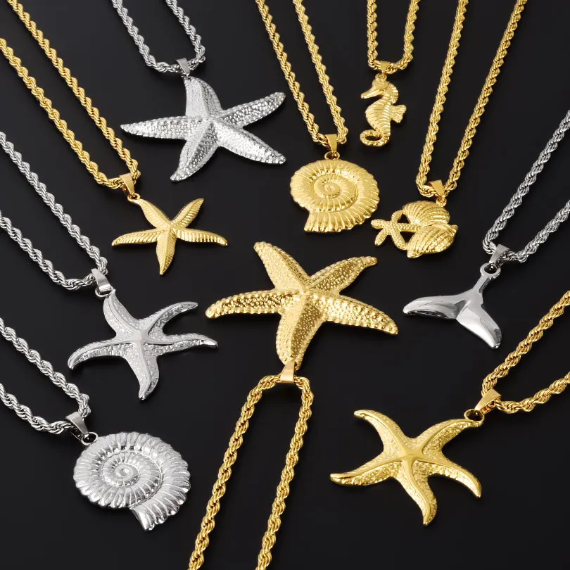 Sea Charm Necklace | Coastal Girl Jewelry